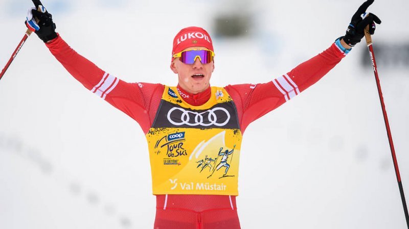 Большунов выиграл гонку преследования на «Тур де ски»