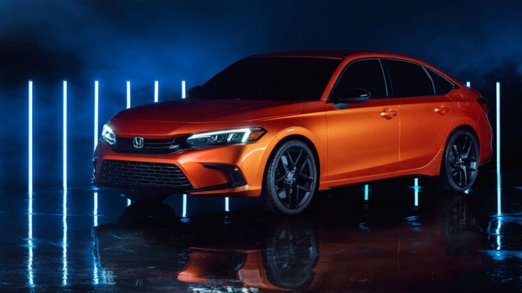 Японская Honda презентовала новый седан Civic 