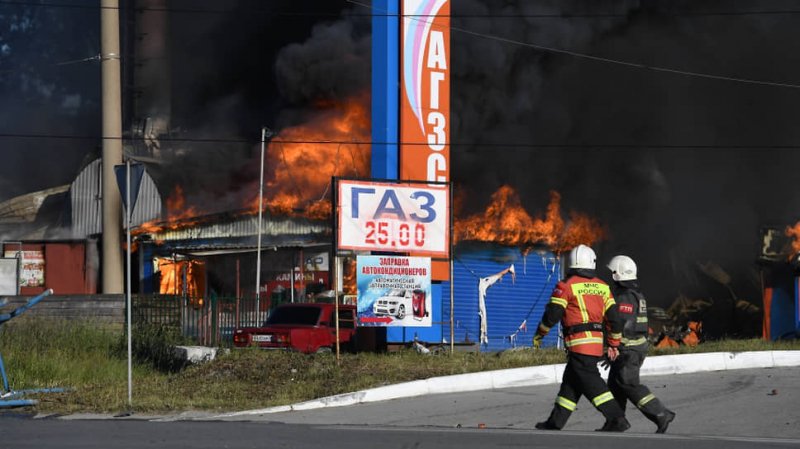 Число пострадавших при взрыве АЗС в Новосибирске превысило 20