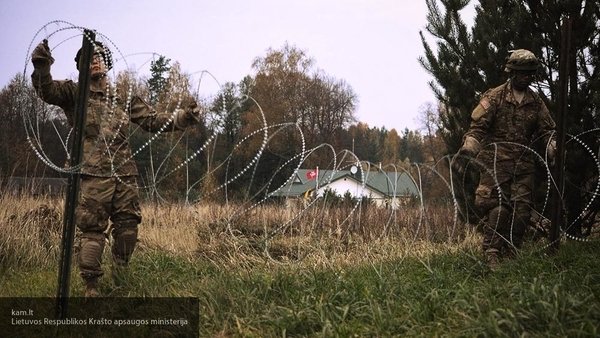 Литва хочет построить забор на границе с Белоруссией за 15 миллионов евро 