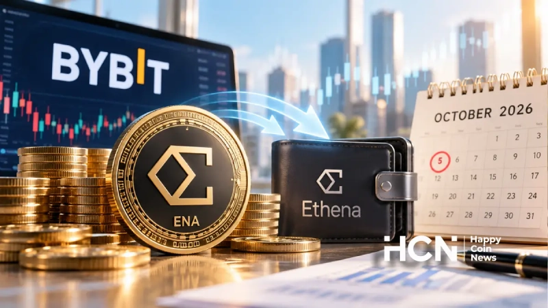 Перед разблокировкой токенов с Bybit вывели токены ENA на  млн