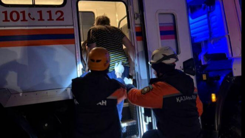 В Усть-Каменогорске спасли 10 человек при пожаре в жилом доме