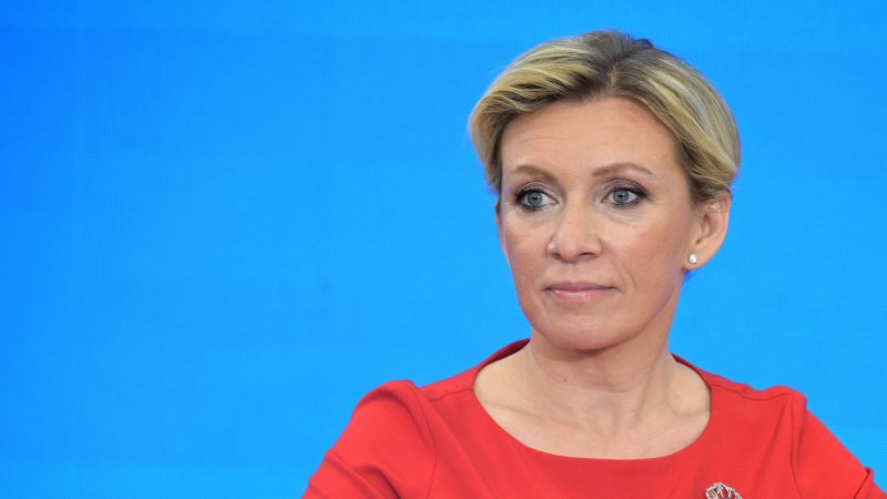 Захарова прокомментировала встречу Зеленского с украинскими скаутами